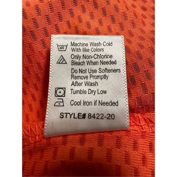 Bolle` women’s high performance orange racerback tank size M.  #38-0959 NWT - Picture 6 of 8